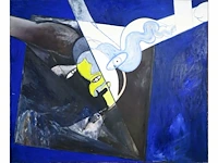 Ko sarneel (wouw, 1920 - 2019) – origineel, groot - afbeelding 1 van  4