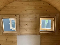Koba buiten sauna - saunabarrel 2,5x2,25m - afbeelding 27 van  27