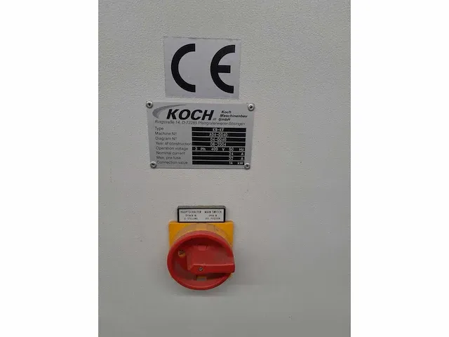 Koch thermoformeer machine - afbeelding 9 van  12