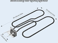 Kocusu verwarmingselement 66631 voor weber elektrische grill - afbeelding 2 van  5