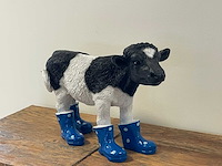 Koe met blauwe botjes h30cm - afbeelding 1 van  2