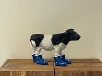 Koe met blauwe botjes h30cm - afbeelding 2 van  2