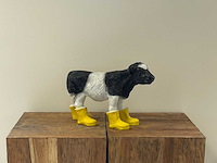Koe met gele botjes h30cm - afbeelding 2 van  2