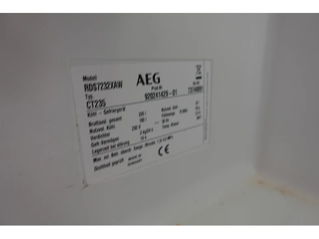 Koel-vries combinatie aeg - afbeelding 4 van  4