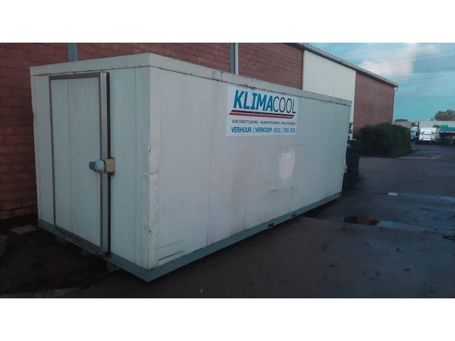 Koelcontainer 6.0x2.50x2.20m - afbeelding 1 van  1