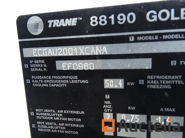 Koeler (trane wit en trane beige ecgan 2001 xc ana ef0980) - afbeelding 25 van  43