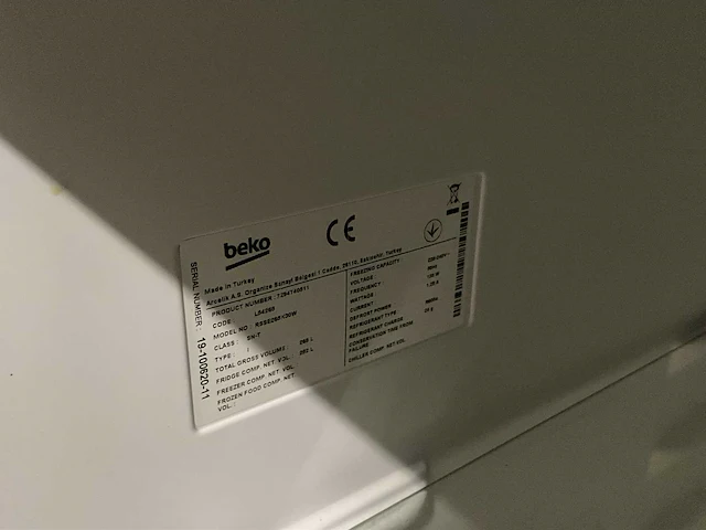 Koelkast beko rsse265 - afbeelding 4 van  4