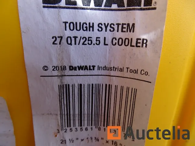 Koelkast dewalt 25 qt box, dewalt gereedschapshouder - afbeelding 4 van  6