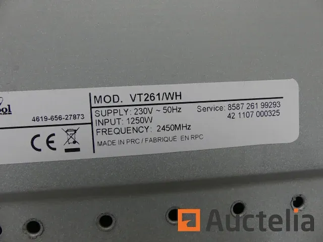 Koelkast frigistar mrf220a, microwave whirlpool vt261/wh - afbeelding 9 van  16