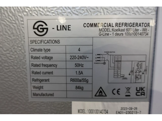 Koelkast g-line - afbeelding 4 van  4