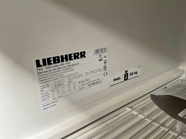 Koelkast liebherr fks 5000 - afbeelding 5 van  5
