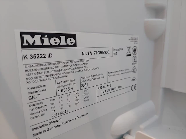 Koelkast miele k35222id - afbeelding 3 van  9