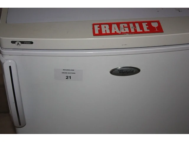 Koelkast tafel model whirlpool, ventilator rowenta (60,62) - afbeelding 4 van  4