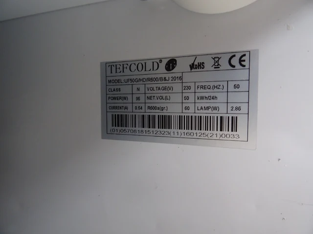 Koelkast tefcold - afbeelding 4 van  5