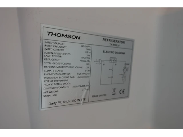 Koelkast thompson - afbeelding 4 van  5