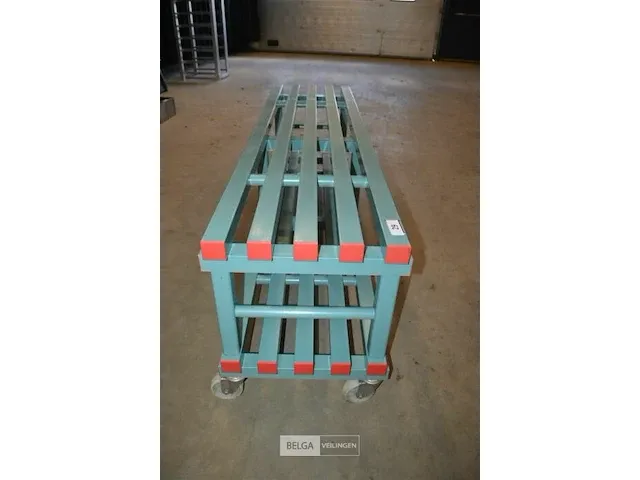 Koelrek op wielen - ± 180x60x62 - afbeelding 4 van  4