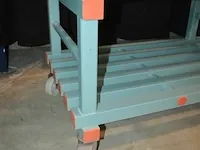 Koelrek op wielen - ± 260x60x65 - afbeelding 3 van  4