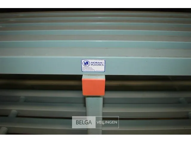 Koelrek op wielen - ± 260x60x65 - afbeelding 4 van  4