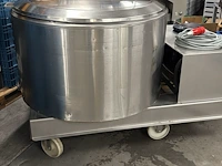 Koeltank inox met roerwerk - afbeelding 1 van  2