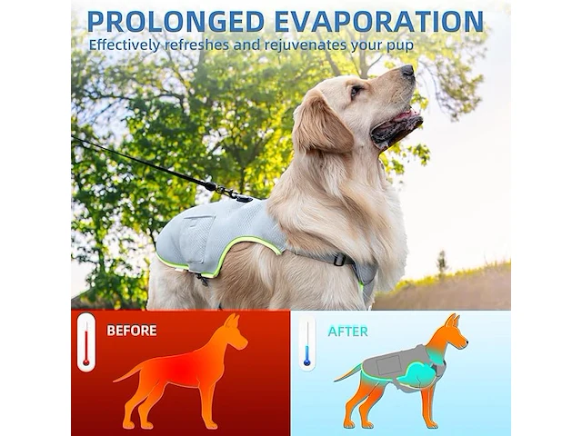 Koelvest voor honden (xxl) - afbeelding 6 van  6