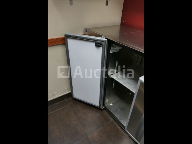 Koelvitrine 1deur, 4 lades en geïntegreerde koelunit antoine antoine fi 1740 3d rvs sf - afbeelding 1 van  7