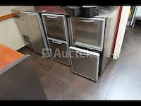 Koelvitrine 1deur, 4 lades en geïntegreerde koelunit antoine antoine fi 1740 3d rvs sf - afbeelding 2 van  7