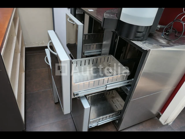 Koelvitrine 1deur, 4 lades en geïntegreerde koelunit antoine antoine fi 1740 3d rvs sf - afbeelding 7 van  7