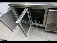 Koelvitrine 2 deur geïntegreerde koelunit jordao bancada plus3 700 2p 1320 c/gp cg r452a - afbeelding 3 van  9