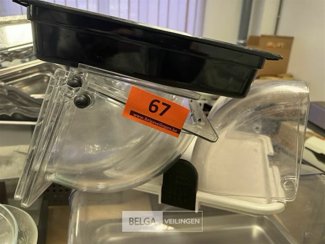 Koelvitrine rvs met plexi kap - afbeelding 2 van  2
