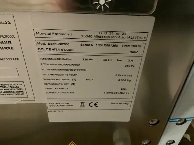 Koelvitrine voor schepijs - afbeelding 7 van  9