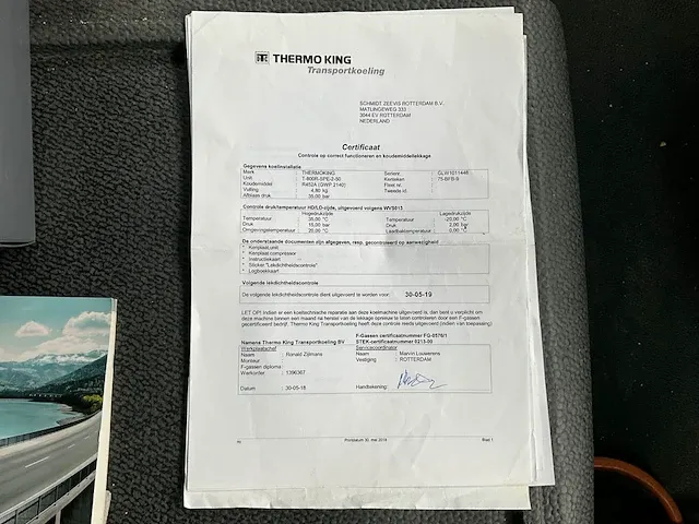 Koelwagen mercedes atego 1016 - afbeelding 24 van  38