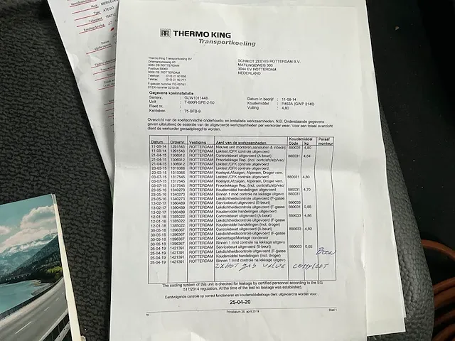 Koelwagen mercedes atego 1016 - afbeelding 29 van  38