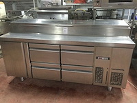 Koelwerkbank met saladette - afbeelding 1 van  5