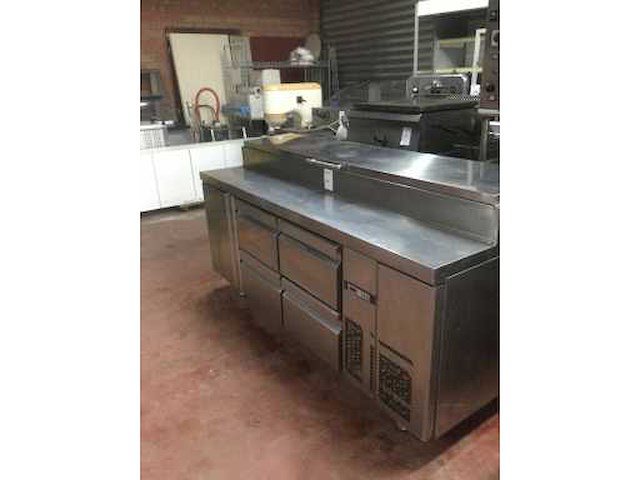 Koelwerkbank met saladette - afbeelding 3 van  5