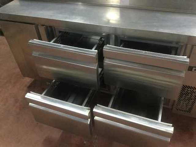 Koelwerkbank met saladette - afbeelding 4 van  5