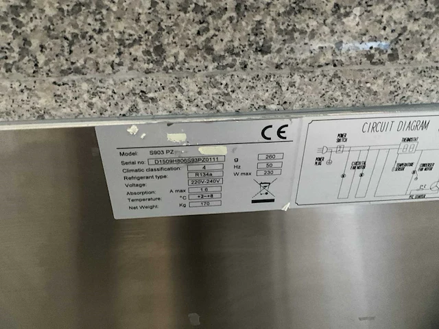 Koelwerkbank pelican s903 pz - afbeelding 9 van  10