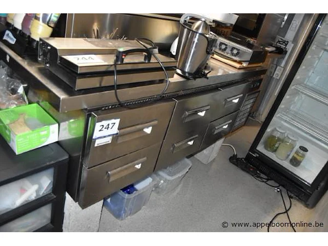 Koelwerktafel vv 6 schuiven - afbeelding 1 van  3