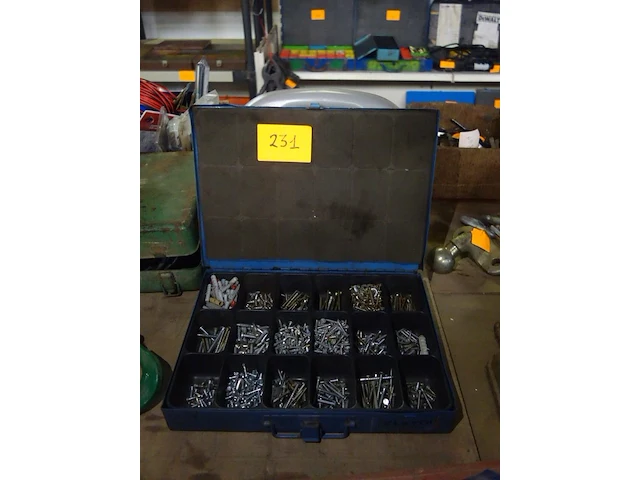 Koffer met assortiment vijzen - afbeelding 1 van  2