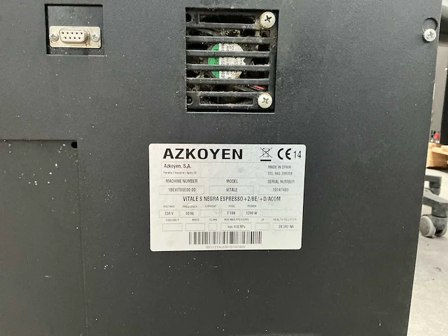 Koffie- & espressomachine azkoyen - afbeelding 7 van  17