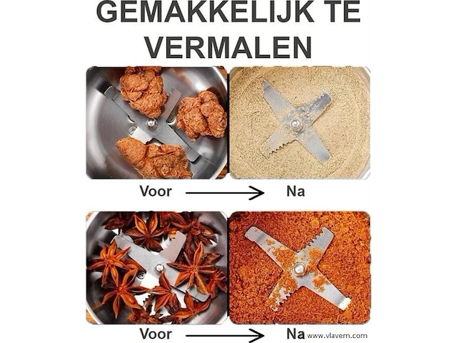 Koffie en kruiden molen - afbeelding 5 van  10