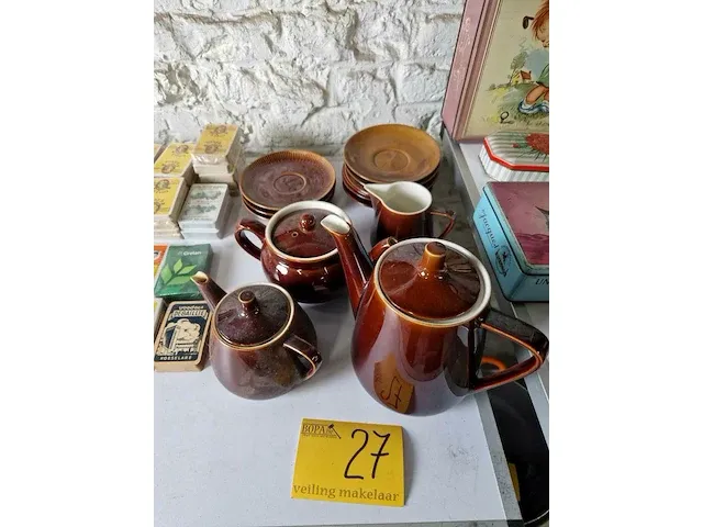 Koffie set - afbeelding 1 van  4