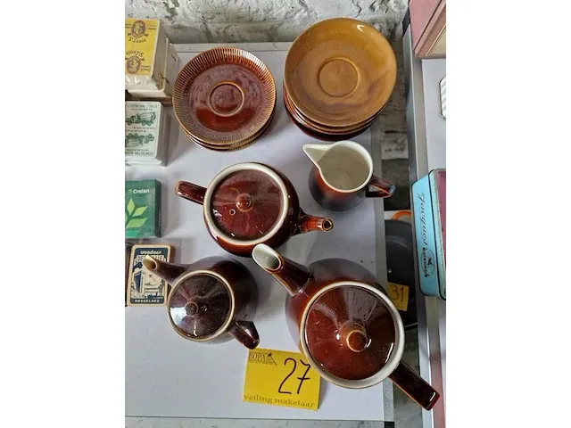 Koffie set - afbeelding 2 van  4