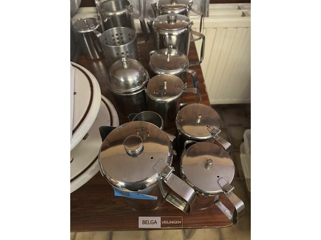 Koffie & theekannen rvs - afbeelding 3 van  5