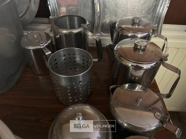 Koffie & theekannen rvs - afbeelding 4 van  5