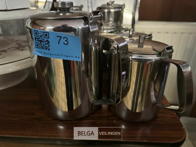Koffie & theekannen rvs - afbeelding 5 van  5