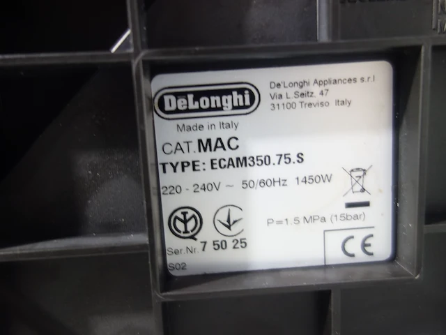 Koffiemachine delonghi - afbeelding 3 van  3