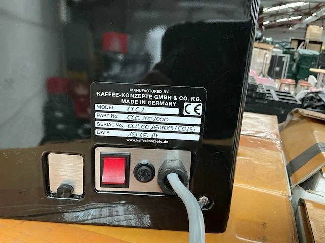 Koffiemachine kaffeekonzepte - afbeelding 8 van  8