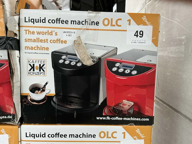 Koffiemachine kaffeekonzepte - afbeelding 3 van  11