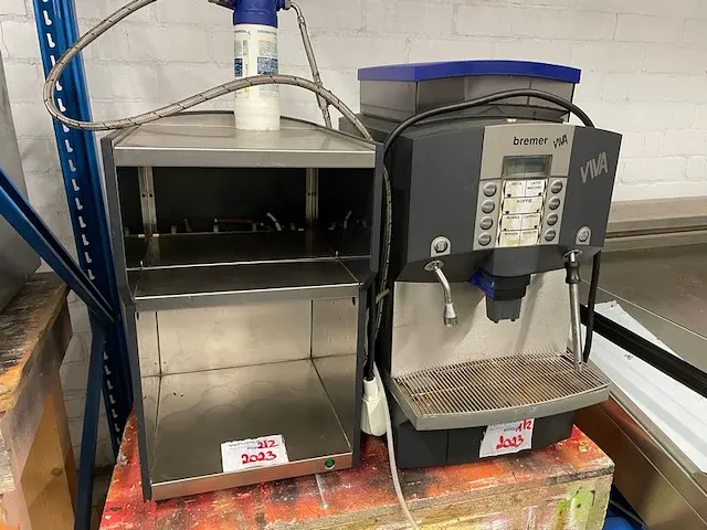 Koffiemachine met warmhouder bremer - afbeelding 1 van  4