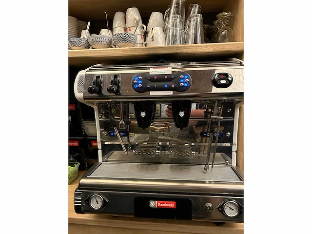 Koffiemachine rombouts123 spresso via nova ii - afbeelding 1 van  2